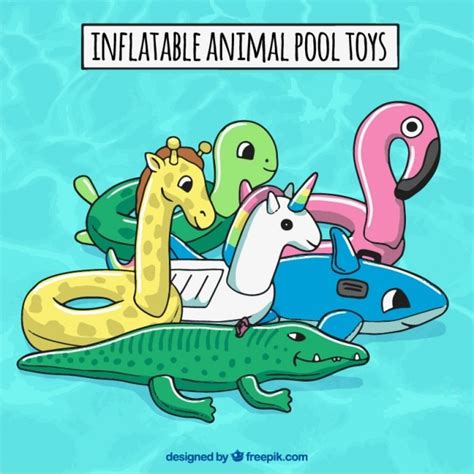 Image result for Inflatable Pool Animals