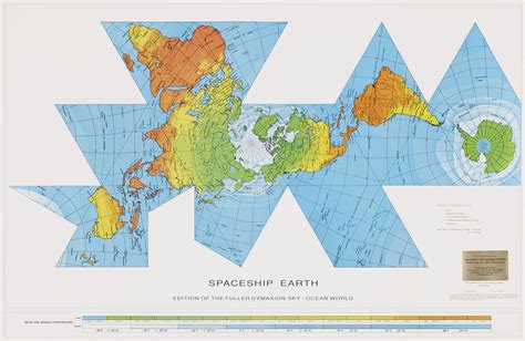Dymaxion Projection Map – Dymaxion Map – IUIJ