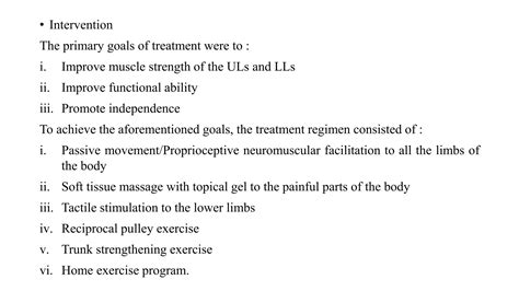 Physiotherapy management of transverse myelitis : A case study.ppt