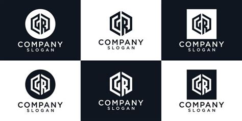 Brief-Logo-Design-Vorlage | Premium Vektor