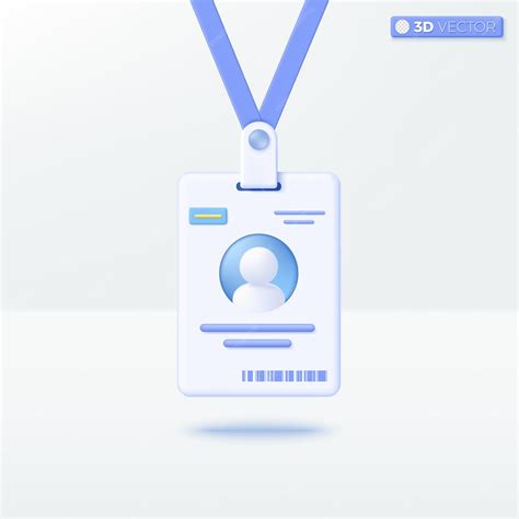 Press or employee card icon symbols identity badge properly licensed be ...