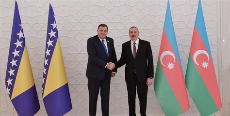 Ilham Aliyev met with Chairman of Presidency of Bosnia and Herzegovina Milorad Dodik » Official ... - president of bosnia and herzegovina