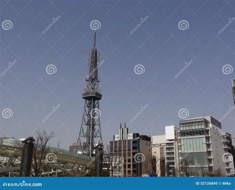 Nagoya TV Tower editorial image. Image of park, sakae - 52126840