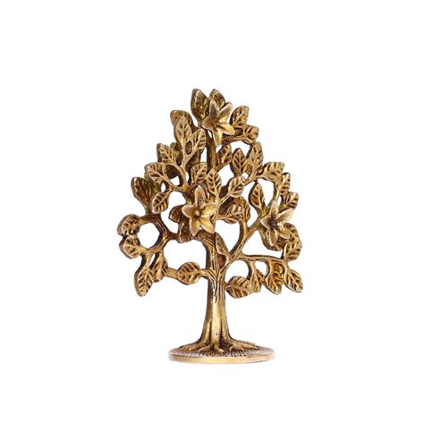 Kalpavriksh tree brass Handicraft showpiece – Natriel