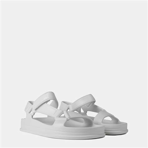 FENDI | Rubber Sandals | Women | Chalk F052y | Flannels