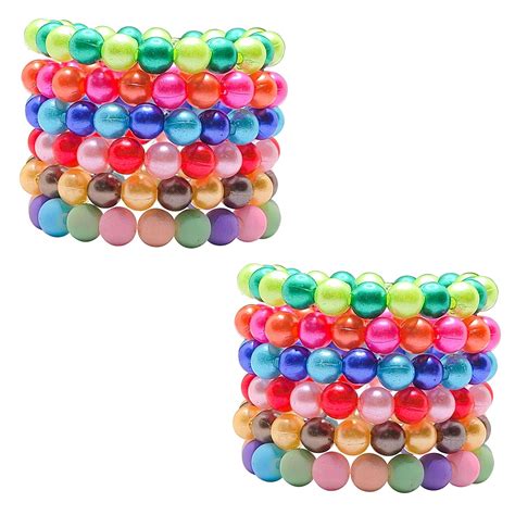 Buy INDIKONB Girls Bracelet Combo Set - Dazzling Set of Stretchable ...