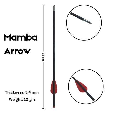 Junxing Mamba Pistol Crossbow Arrows – INDIAN SLINGSHOT