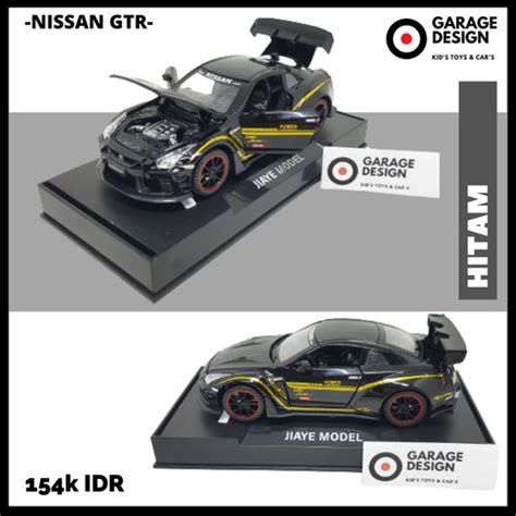 Promo Nissan GTR Diecast 1:32 Miniatur Mobil Pajangan - Nissan GTR R35 ...
