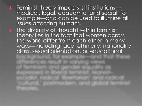 SOLUTION: Theories feminism and constructivism 1 - Studypool