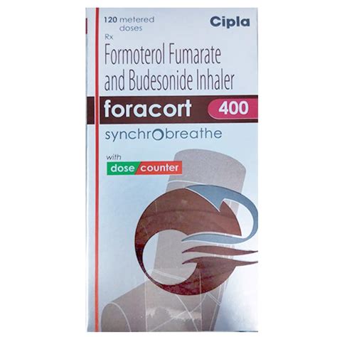 Foracort 400 Synchrobreathe Inhaler 120 mdi | Uses, Side Effects, Price ...