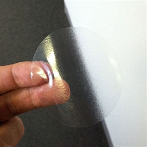 CVANU Package Seals 2.5" cm Circle Wafer Stickers 200 Per Roll : Amazon ...