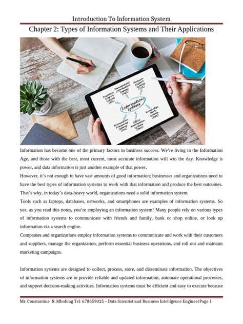 Types of Information Systems PDF 的图像结果