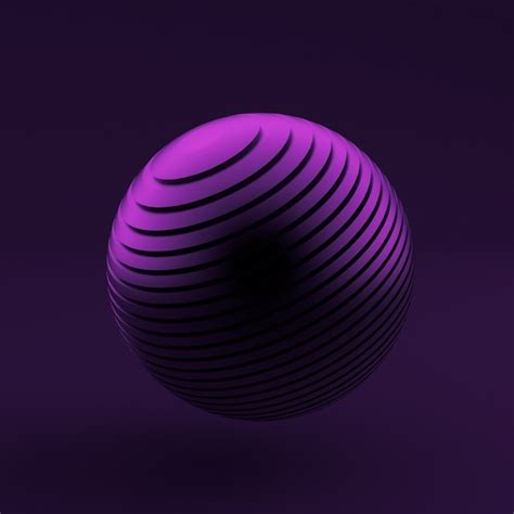 Abstract black purple illustration | Premium Photo