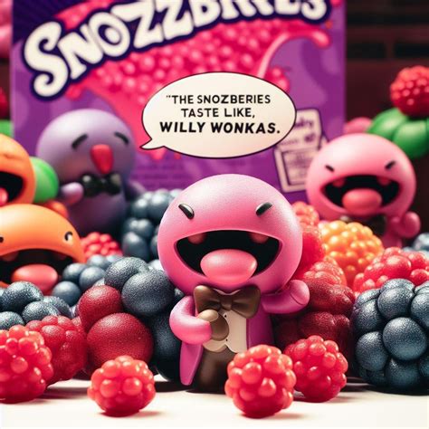 The snozzberries taste like snozzberries, Willy Wonka : r/dalle2