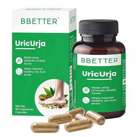 Joint Pain Relief | BBETTER Uric Urja - Ayurvedic Solution for High ...