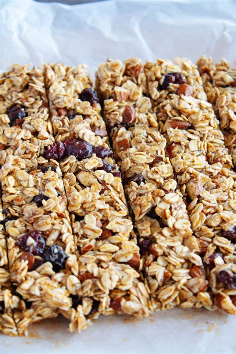 Vegan Granola Bars, Homemade Granola Bars, Granola Bar Recipes, Basic ...