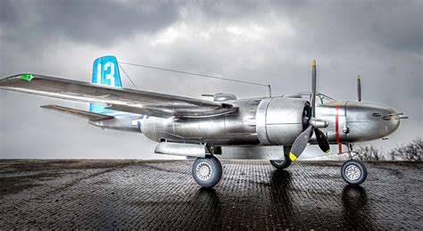 A26B Invader Pacific War American Bomber -- Plastic Model Airplane Kit ...