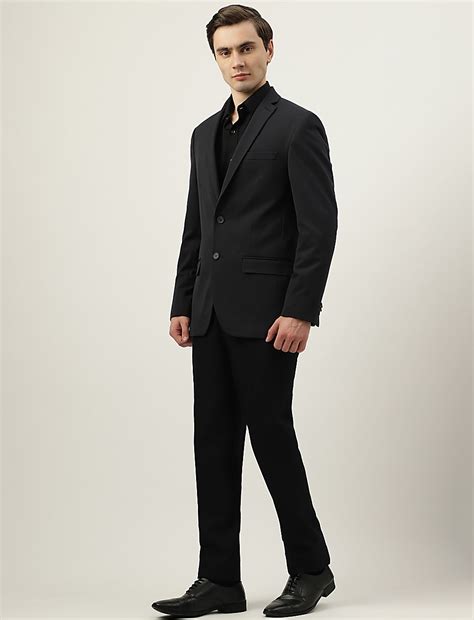 Buy Slim Fit Plain Notched Lapel Collar Blazer at Marks & Spencer