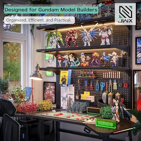 JWX DDB Gaming Pegboard Standing Shelf Units, India | Ubuy