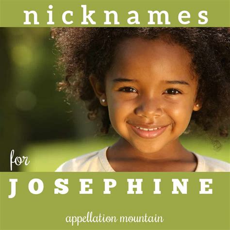 Nicknames For Josephine