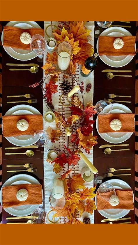 Thanksgiving dinner table setting – Artofit