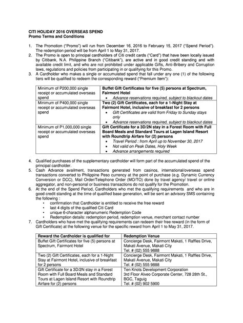 Fillable Online Promo Terms and Conditions Fax Email Print - pdfFiller