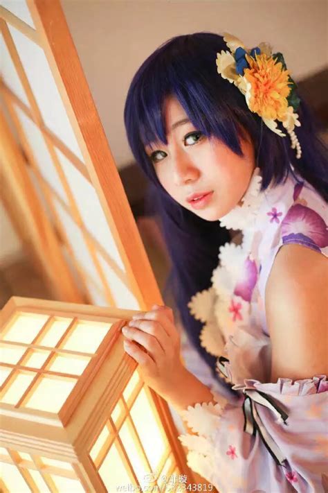 园田海未cosplay，Umiumiu～ - 次元岛