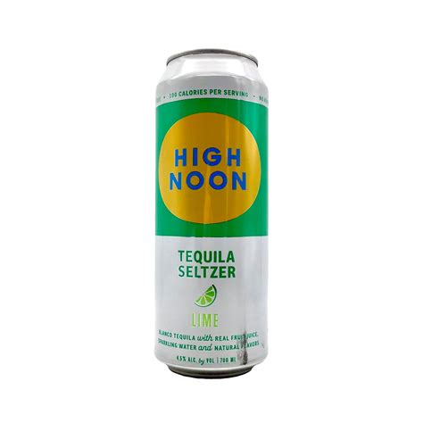 BUY HIGH NOON TEQUILA SELTZER LIME EACH | Fridley Liquor