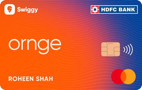 Swiggy Ornge HDFC Bank Credit Card: Up to 5% Cashback - 15 May 2026