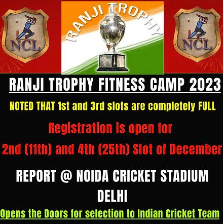 STATE TRIAL INFORMATION | NCL India Trials