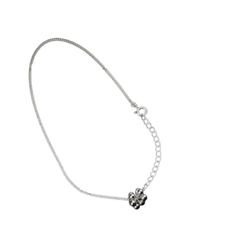Ghungroo Bunch Anklet | 92.5 Sterling Silver | House of Aadyaa