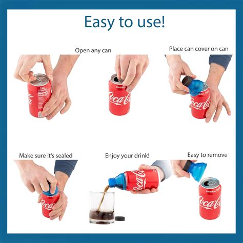 Buy Pink Soda Can Lids (6 Pack) | Superior Can Covers For Soda, Beer ...