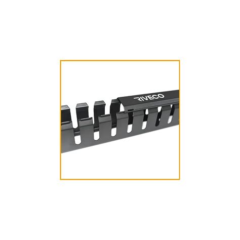 RIVECO 1U 19 12 Slot Cable Manager Rack Mount Wire India | Ubuy
