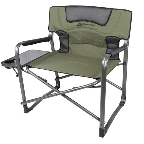 Buy Ozark Trail Adult Director Camping Chair, Green Online at Lowest ...