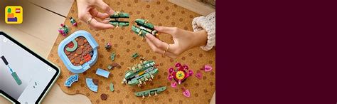 LEGO Botanicals Flowering Cactus - Plants Decor - Building Set for Kids ...