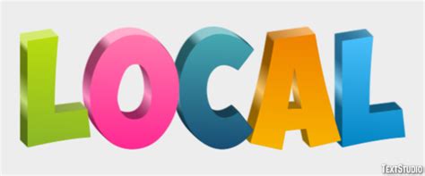 Text Local Logo 的图像结果