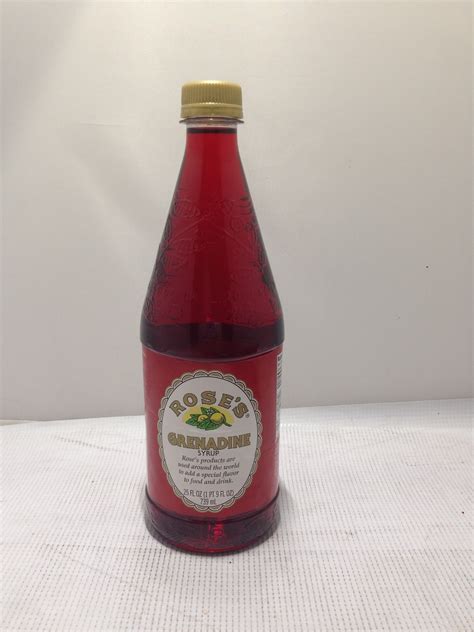 ROSE'S GRENADINE SYRUP 739ML – Remedy Liquor