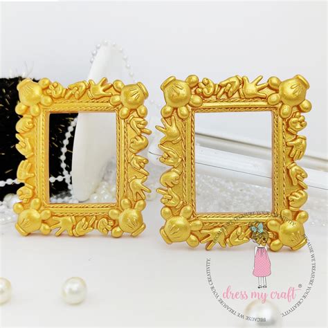 Miniature Micky Frame - Gold – Dress my craft