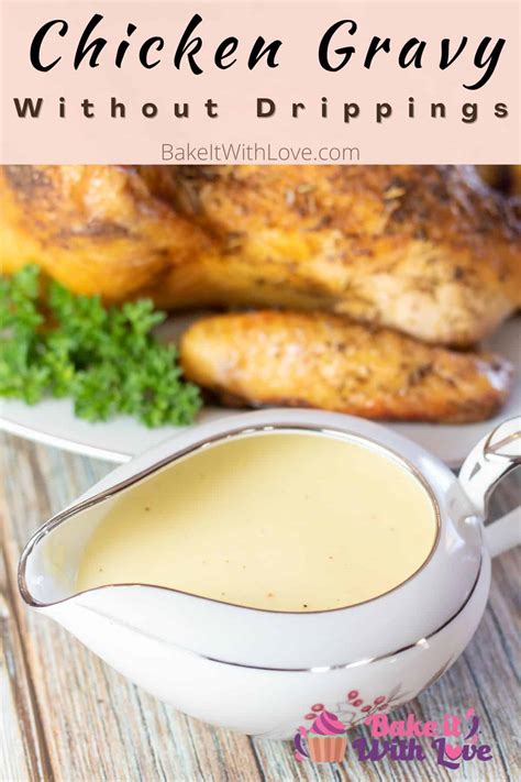 Chicken Gravy Without Drippings: Easy Homemade Chicken Gravy