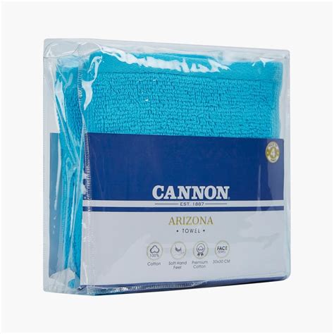Buy CANNON Arizona Set of 4 Cotton Face Towels - 30x30cm from Cannon at ...