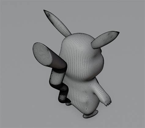 Pikachu 3D model for 3D print 3D model 3D printable | CGTrader