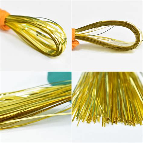 Buy Mukaish badla metal strips in Light gold color at cheap and ...