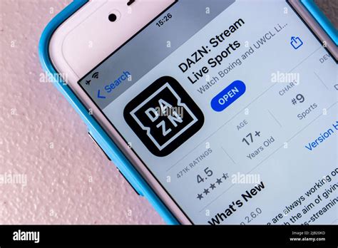 Logo of DAZN, international over-the-top sports (OTT) subscription ...