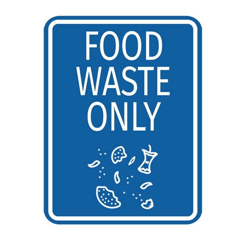 Food Waste Sign Board 的图像结果