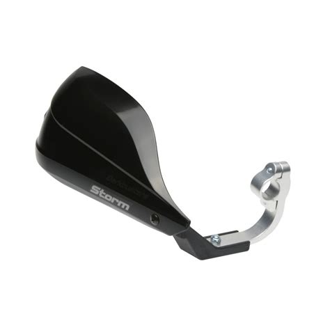 Barkbusters Storm Handguard – Single Point Clamp Mount (22mm)-Black ...