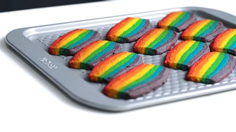 Rainbow Butter Cookies - PotsandPans India