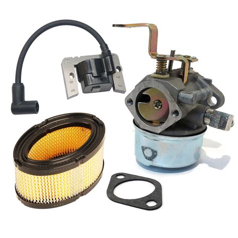 HIFROM Carburetor Carb Kit with Air Filter Ignition Coil Replacement ...