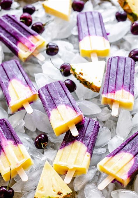 Cherry Pineapple Popsicles (Delightful Recipe)
