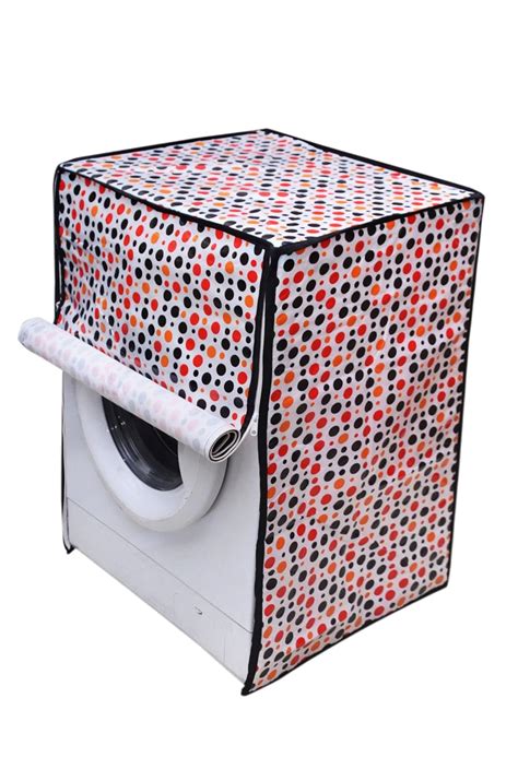 Richbox PVC White Front Loading Washing Machine Cover : Amazon.in: Home ...