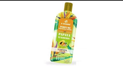 A BONNE Perfume whitening lotion papaya turmeric 300ml